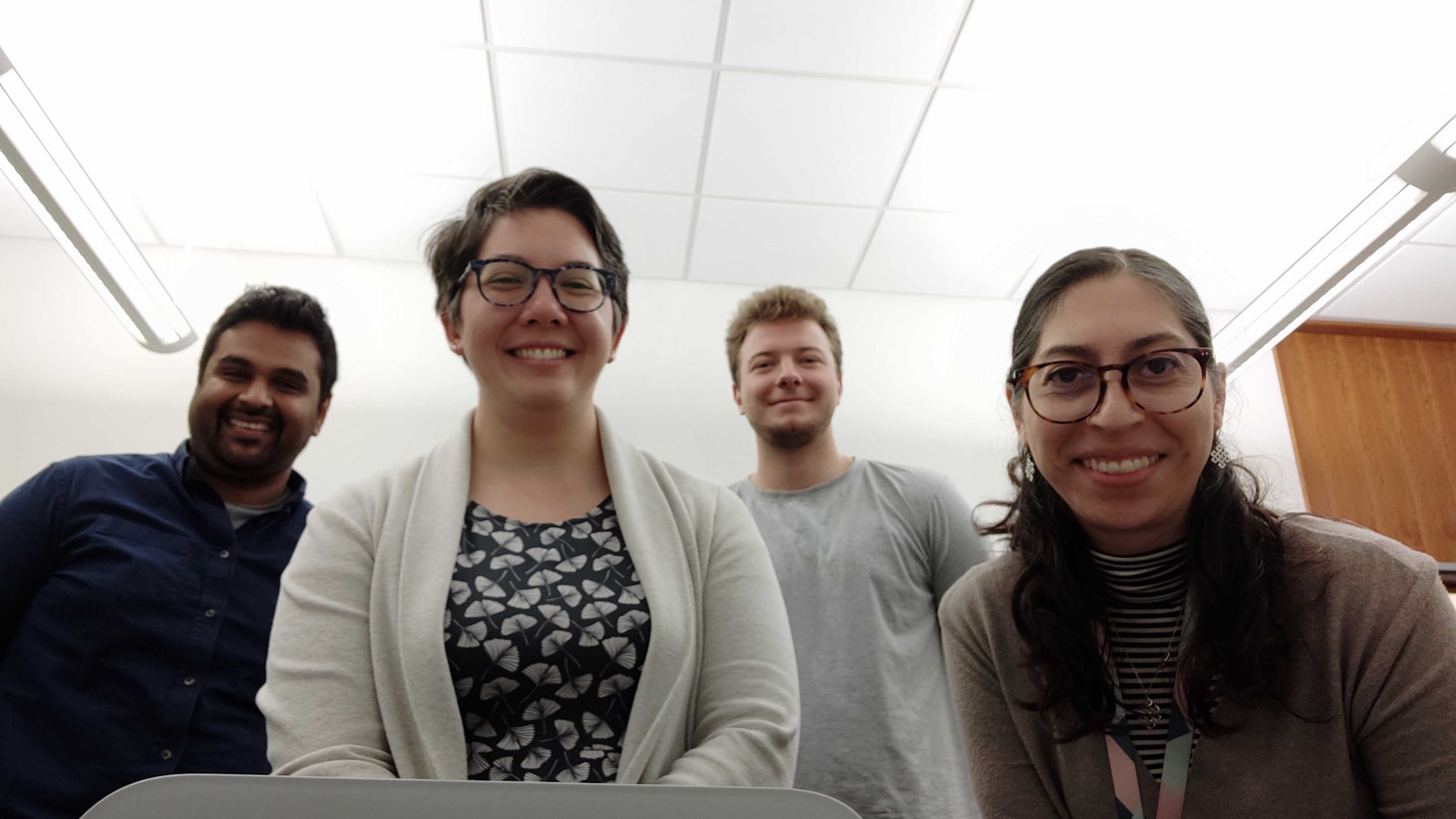 Adrian with IHHN Carnegie Mellon University Project Group